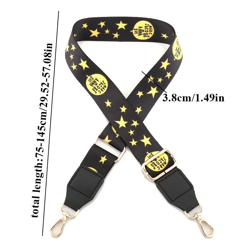 Női táska vállpánt színű nylon pamut táska öv meghosszabbító széles öv bőr táska pánt csere öv fogantyúk táskákhoz