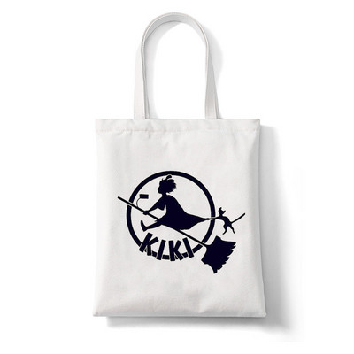 Naiste ostukott Kiki kohaletoimetamisteenus Totoro Studio Anime suur käekott Lõuendist kott Ostekott Multifilmi kandekott Õlakotid