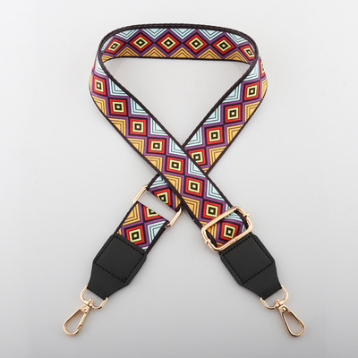 Rainbow reguliuojamas krepšio dirželis rankinės diržas platus pečių krepšio dirželis keičiamas dirželio priedų krepšio dalis Reguliuojamas diržas krepšiui