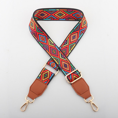 Rainbow reguliuojamas krepšio dirželis rankinės diržas platus pečių krepšio dirželis keičiamas dirželio priedų krepšio dalis Reguliuojamas diržas krepšiui