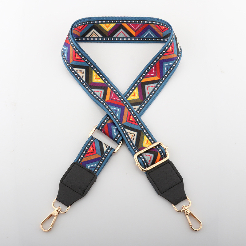 Rainbow reguliuojamas krepšio dirželis rankinės diržas platus pečių krepšio dirželis keičiamas dirželio priedų krepšio dalis Reguliuojamas diržas krepšiui