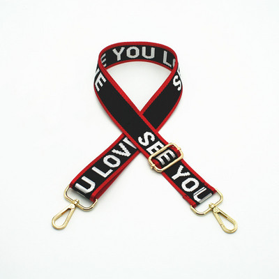 Naujas nailoninis krepšio dirželis, moteriškas per petį, krepšio diržas, spalvingas platus dirželis, krepšio dalis, priedai, moteriškas krepšio dirželio rankena