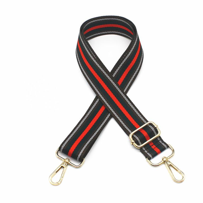 Naujas nailoninis krepšio dirželis, moteriškas per petį, krepšio diržas, spalvingas platus dirželis, krepšio dalis, priedai, moteriškas krepšio dirželio rankena