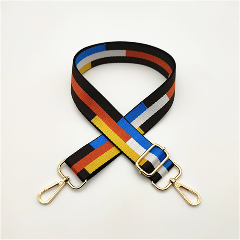 138 cm O Bag Mâner Curea Geantă Pentru Femei DIY Umăr Curcubeu Accesorii Genți de mână Messenger Cross Body Curele din nailon Curele pentru genți