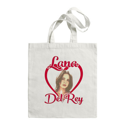 Lana Del Rey LOGOTIPA spausdinta grafinė hipster animacinių filmų spauda pirkinių krepšiai mergaičių mada atsitiktinis paketas didelės talpos rankinė