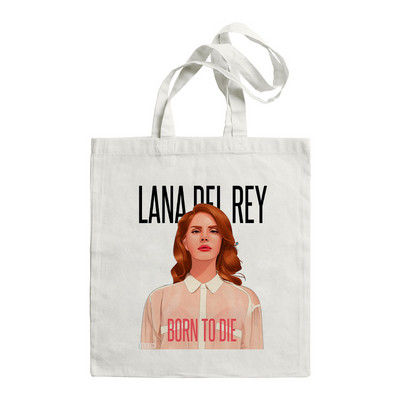 Lana Del Rey LOGOTIPA spausdinta grafinė hipster animacinių filmų spauda pirkinių krepšiai mergaičių mada atsitiktinis paketas didelės talpos rankinė