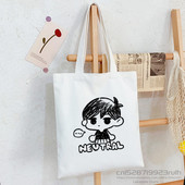 Omori pirkinių krepšys drobė bolso medvilnė perdirbimo krepšys pirkėjo rankinės krepšys audinys boodschappentas daugkartinio naudojimo maišelis kabinos griebtuvas