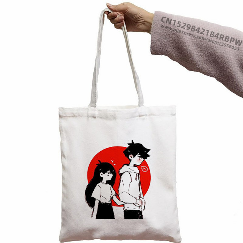 Omori pirkinių krepšys drobė bolso medvilnė perdirbimo krepšys pirkėjo rankinės krepšys audinys boodschappentas daugkartinio naudojimo maišelis kabinos griebtuvas