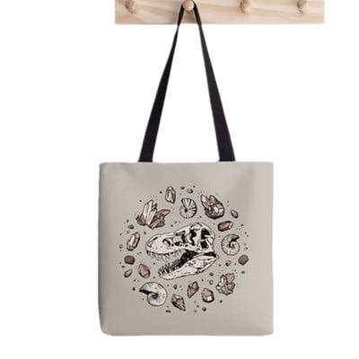 2021. gada pircēja Zelda raksta Tote Bag Printed Tote Bag sievietēm Harajuku pircēja rokassomu meitene Plecu iepirkumu soma Lady Canvas Bag