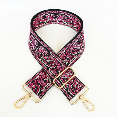 Нова дамска чанта в етнически стил с широка 5 см презрамка, дамска чанта, аксесоари, удебелена жакардова чанта с чанта за пратки, дълга презрамка за гърба