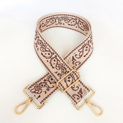 Нова дамска чанта в етнически стил с широка 5 см презрамка, дамска чанта, аксесоари, удебелена жакардова чанта с чанта за пратки, дълга презрамка за гърба