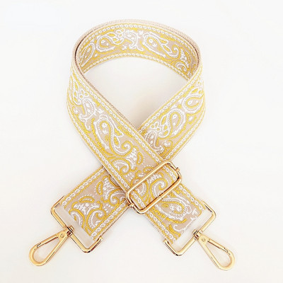 Нова дамска чанта в етнически стил с широка 5 см презрамка, дамска чанта, аксесоари, удебелена жакардова чанта с чанта за пратки, дълга презрамка за гърба