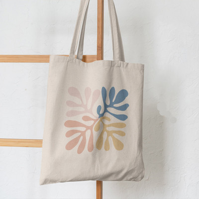 Női vásárló táska Matisse Art, Matisse Prin nyomtatott Kawaii táska Vásárlás vászon Shopper Bag lány kézitáska Vállas női táska
