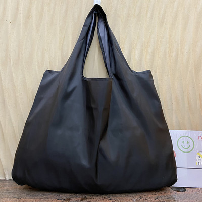 Veľká opakovane použiteľná nákupná taška, skladacia, odolná voči roztrhnutiu, dámska cestovná taška, umývateľná, odolný nylon, 2022