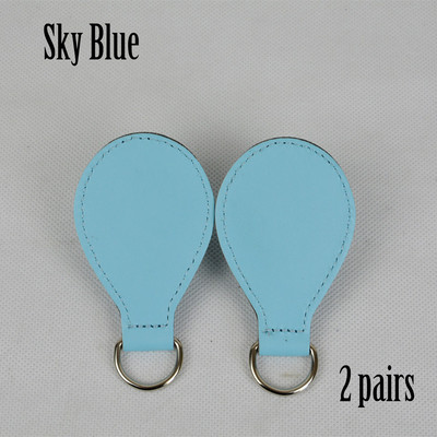 TANQU Nou 2 perechi 4 buc. Capăt strălucitor pentru mâner Obag Atașament PU Drop pentru O bag Obasket DIY Geanta femei