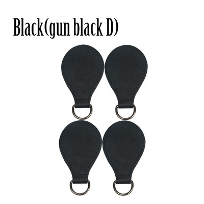 TANQU Nou 2 perechi 4 buc. Capăt strălucitor pentru mâner Obag Atașament PU Drop pentru O bag Obasket DIY Geanta femei