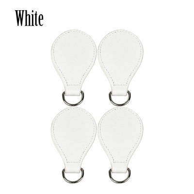 TANQU Nou 2 perechi 4 buc. Capăt strălucitor pentru mâner Obag Atașament PU Drop pentru O bag Obasket DIY Geanta femei