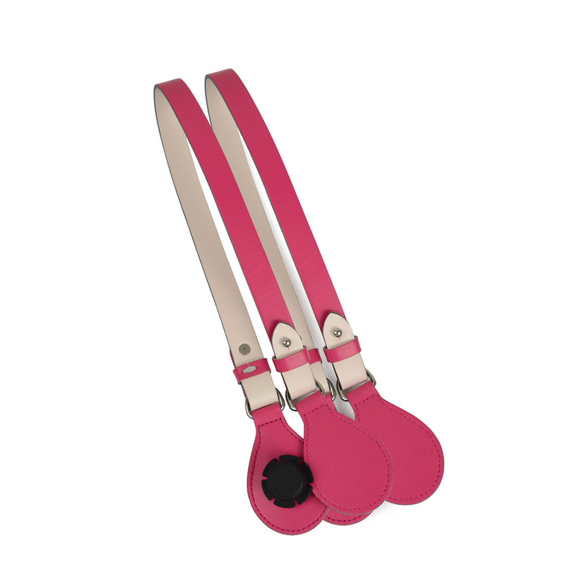 TANQU Nou 2 perechi 4 buc. Capăt strălucitor pentru mâner Obag Atașament PU Drop pentru O bag Obasket DIY Geanta femei