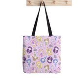 Shopper Moon CutiEs Printed Tote Bag γυναίκες ενδιαφέρουσες Harajuku shopper τσάντα κορίτσι Τσάντα ώμου για ψώνια Lady Canvas Bag