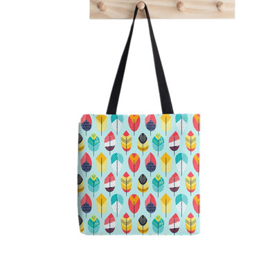 Shopper Moon CutiEs Printed Tote Bag γυναίκες ενδιαφέρουσες Harajuku shopper τσάντα κορίτσι Τσάντα ώμου για ψώνια Lady Canvas Bag