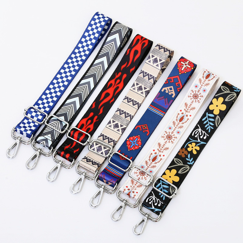 O bag DIY remen za torbu za žene Vješalica za torbu na rame Torba za remen u boji Dodaci Podesivi remen za torbicu duginih boja Lanac ukrasni