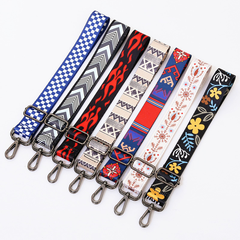 O bag DIY remen za torbu za žene Vješalica za torbu na rame Torba za remen u boji Dodaci Podesivi remen za torbicu duginih boja Lanac ukrasni