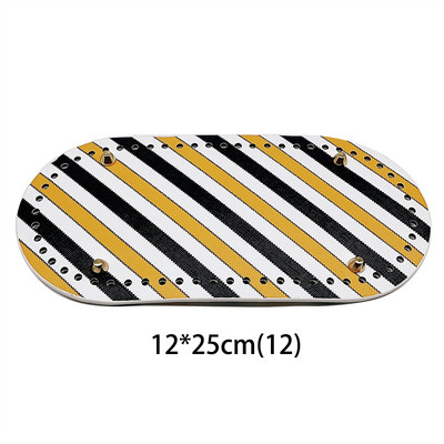 Horgolt táska alsó kerek táska alsó formázó bőr táska formázó párna táskákhoz Párnatalp lyukakkal Táskatartozék