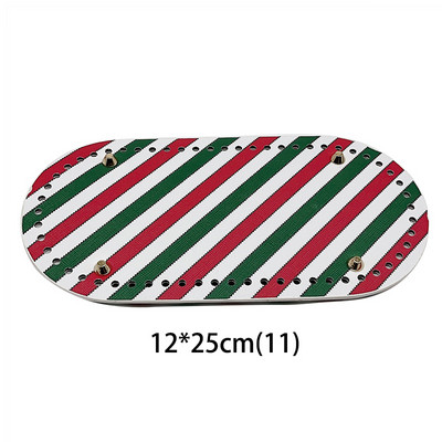 Horgolt táska alsó kerek táska alsó formázó bőr táska formázó párna táskákhoz Párnatalp lyukakkal Táskatartozék