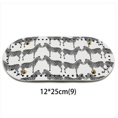 Horgolt táska alsó kerek táska alsó formázó bőr táska formázó párna táskákhoz Párnatalp lyukakkal Táskatartozék