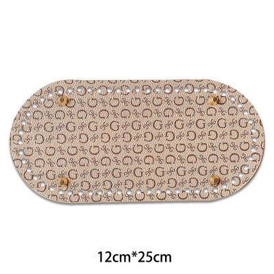 Horgolt táska alsó kerek táska alsó formázó bőr táska formázó párna táskákhoz Párnatalp lyukakkal Táskatartozék