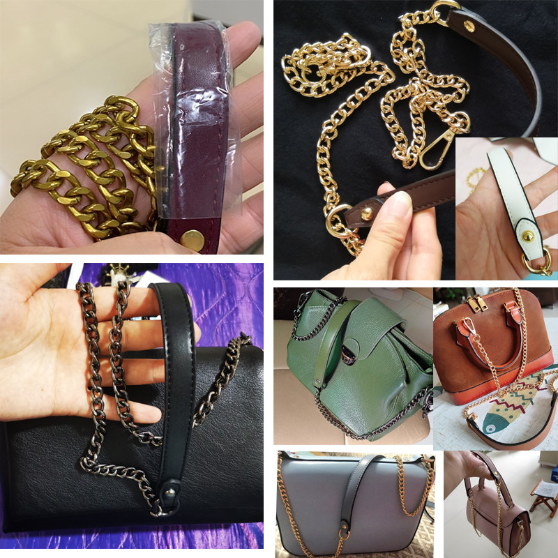 Sieviešu somu siksnas Rokassoma Crossbody soma ķēdes Josta plecu somas siksnas nomaiņa siksnas piederumu soma daļas josta somām