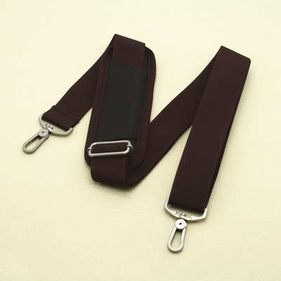 Juodas nailoninis krepšio dirželis vyrams Krepšiai Tvirtas pečių dirželis Vyriškas portfelis nešiojamojo kompiuterio krepšio diržo ilgis 150 cm krepšio priedas