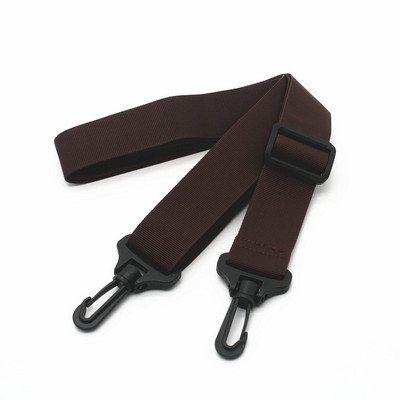 Juodas nailoninis krepšio dirželis vyrams Krepšiai Tvirtas pečių dirželis Vyriškas portfelis nešiojamojo kompiuterio krepšio diržo ilgis 150 cm krepšio priedas