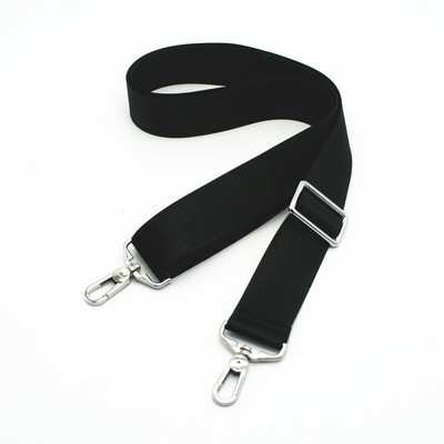 Juodas nailoninis krepšio dirželis vyrams Krepšiai Tvirtas pečių dirželis Vyriškas portfelis nešiojamojo kompiuterio krepšio diržo ilgis 150 cm krepšio priedas