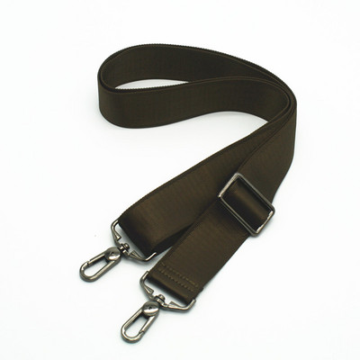 Juodas nailoninis krepšio dirželis vyrams Krepšiai Tvirtas pečių dirželis Vyriškas portfelis nešiojamojo kompiuterio krepšio diržo ilgis 150 cm krepšio priedas