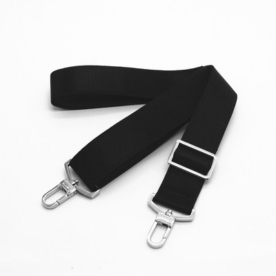 Juodas nailoninis krepšio dirželis vyrams Krepšiai Tvirtas pečių dirželis Vyriškas portfelis nešiojamojo kompiuterio krepšio diržo ilgis 150 cm krepšio priedas