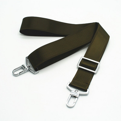 Juodas nailoninis krepšio dirželis vyrams Krepšiai Tvirtas pečių dirželis Vyriškas portfelis nešiojamojo kompiuterio krepšio diržo ilgis 150 cm krepšio priedas