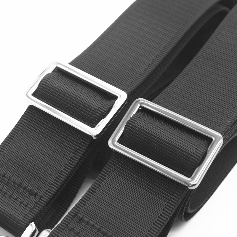 Juodas nailoninis krepšio dirželis vyrams Krepšiai Tvirtas pečių dirželis Vyriškas portfelis nešiojamojo kompiuterio krepšio diržo ilgis 150 cm krepšio priedas