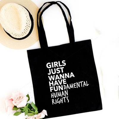 Modna višekratna kupovna torba Ženska platnena torba Crna torba Shopper torbica na rame Harajuku Vintage Putna knjiga za nastavnike