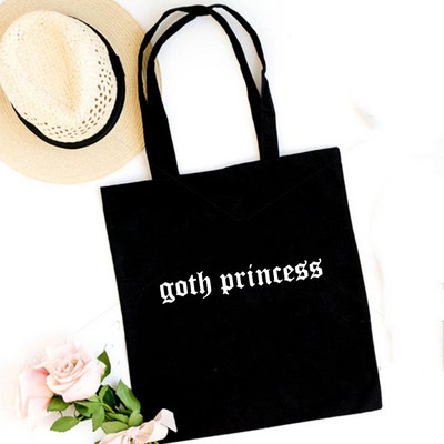 Modna višekratna kupovna torba Ženska platnena torba Crna torba Shopper torbica na rame Harajuku Vintage Putna knjiga za nastavnike