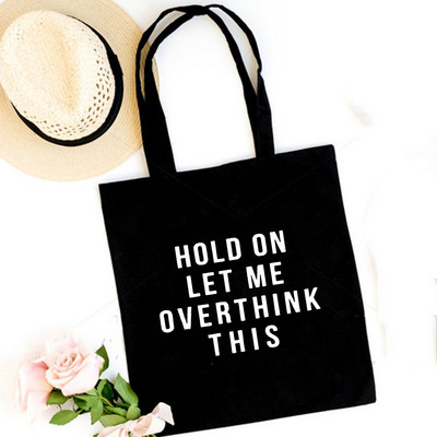 Modna višekratna kupovna torba Ženska platnena torba Crna torba Shopper torbica na rame Harajuku Vintage Putna knjiga za nastavnike