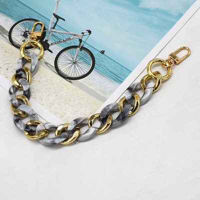 DIY Lady rankinės dirželis viršutinė rankena juostelė gera grandinė telefono dėklo grandinė daugiafunkcinis dirželis aukštos kokybės plastikinė grandinėlė