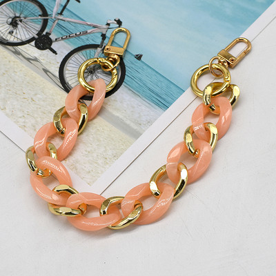 DIY Lady rankinės dirželis viršutinė rankena juostelė gera grandinė telefono dėklo grandinė daugiafunkcinis dirželis aukštos kokybės plastikinė grandinėlė