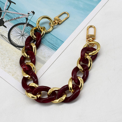 DIY Lady rankinės dirželis viršutinė rankena juostelė gera grandinė telefono dėklo grandinė daugiafunkcinis dirželis aukštos kokybės plastikinė grandinėlė