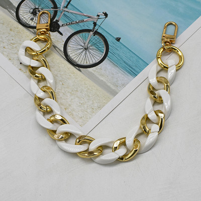 DIY Lady rankinės dirželis viršutinė rankena juostelė gera grandinė telefono dėklo grandinė daugiafunkcinis dirželis aukštos kokybės plastikinė grandinėlė