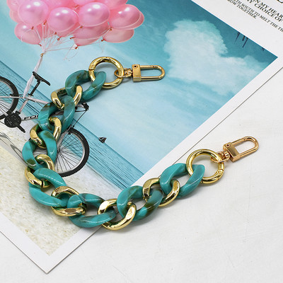 DIY Lady rankinės dirželis viršutinė rankena juostelė gera grandinė telefono dėklo grandinė daugiafunkcinis dirželis aukštos kokybės plastikinė grandinėlė