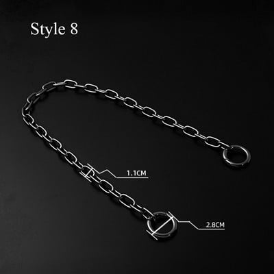 Zamjenski metalni lanac za torbu s ručkom, torbica, zlatna, crna, svijetla, zlatna, srebrna DIY dodaci za remen za torbu, hardver visoke kvalitete