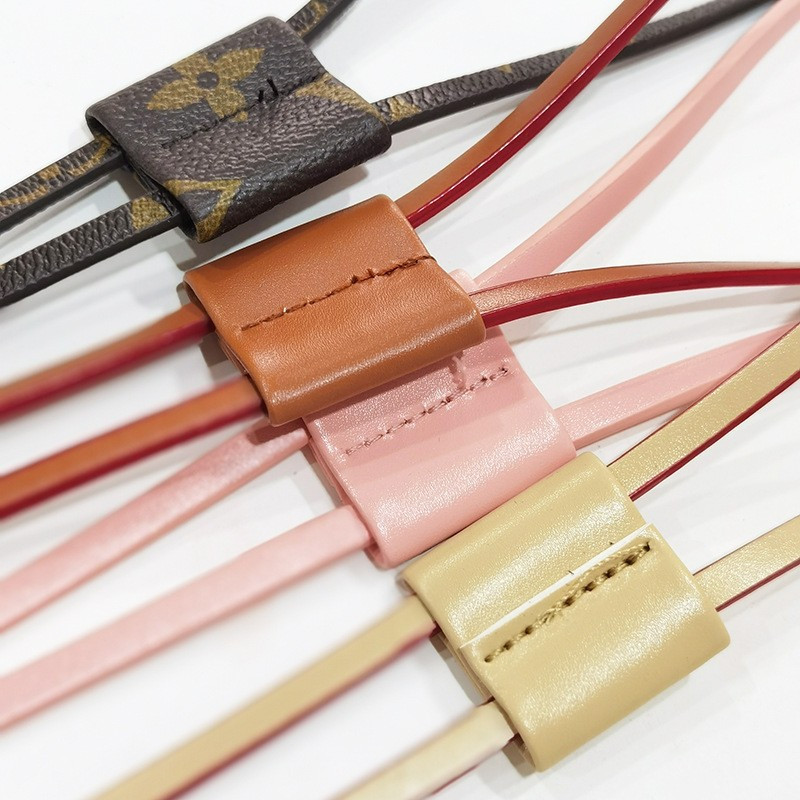 Madinga Nauja Moteriška Nuimamas PU odinis krepšio dirželis Moteriškas kibiras Krepšiai Užtraukiamos virvelės ryšuliai Kuprinė Sijos Kišenės Priedai Rankena