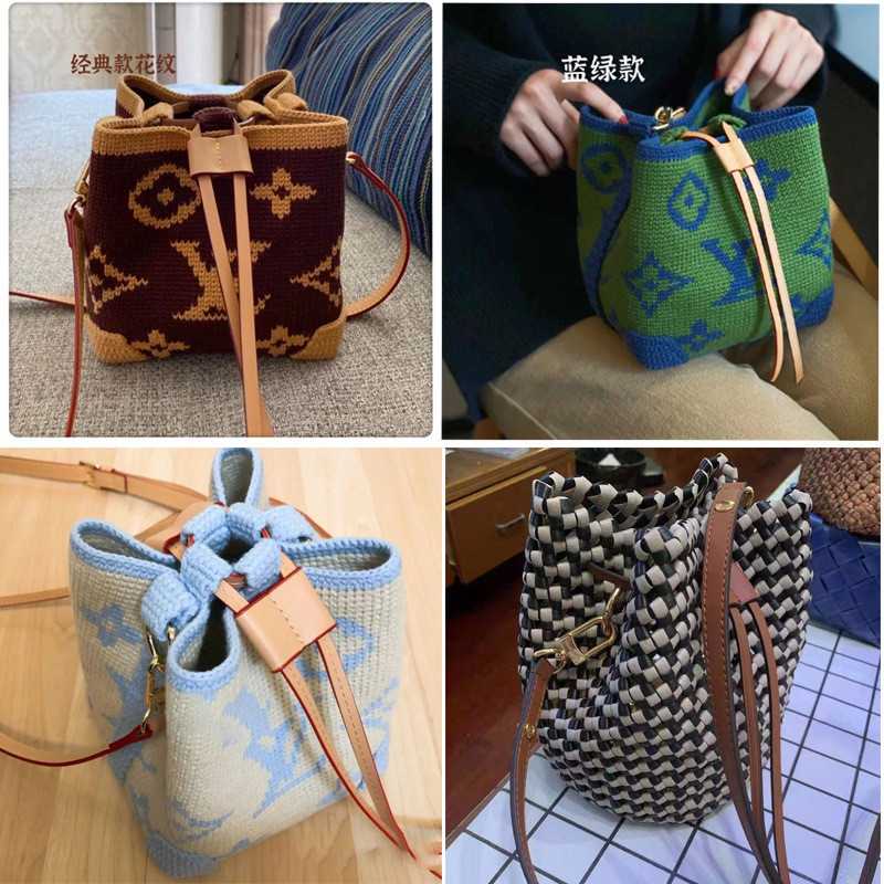 Madinga Nauja Moteriška Nuimamas PU odinis krepšio dirželis Moteriškas kibiras Krepšiai Užtraukiamos virvelės ryšuliai Kuprinė Sijos Kišenės Priedai Rankena