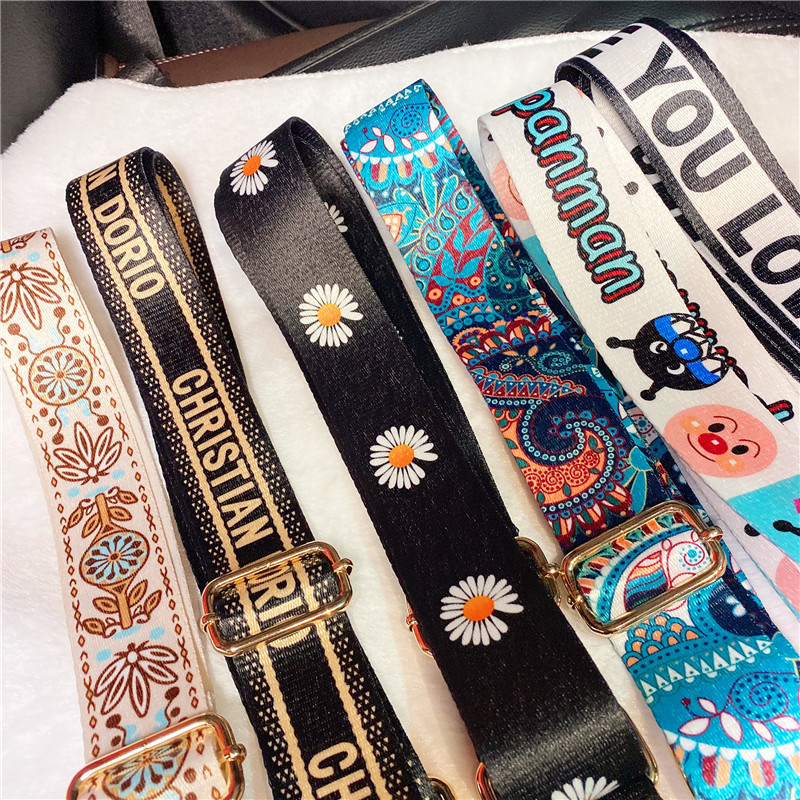 140 CM podesive naramenice za torbice Najlonske torbe za remen u boji Vješalica za remen Dodaci za torbice Ženske ukrasne ručke za torbe